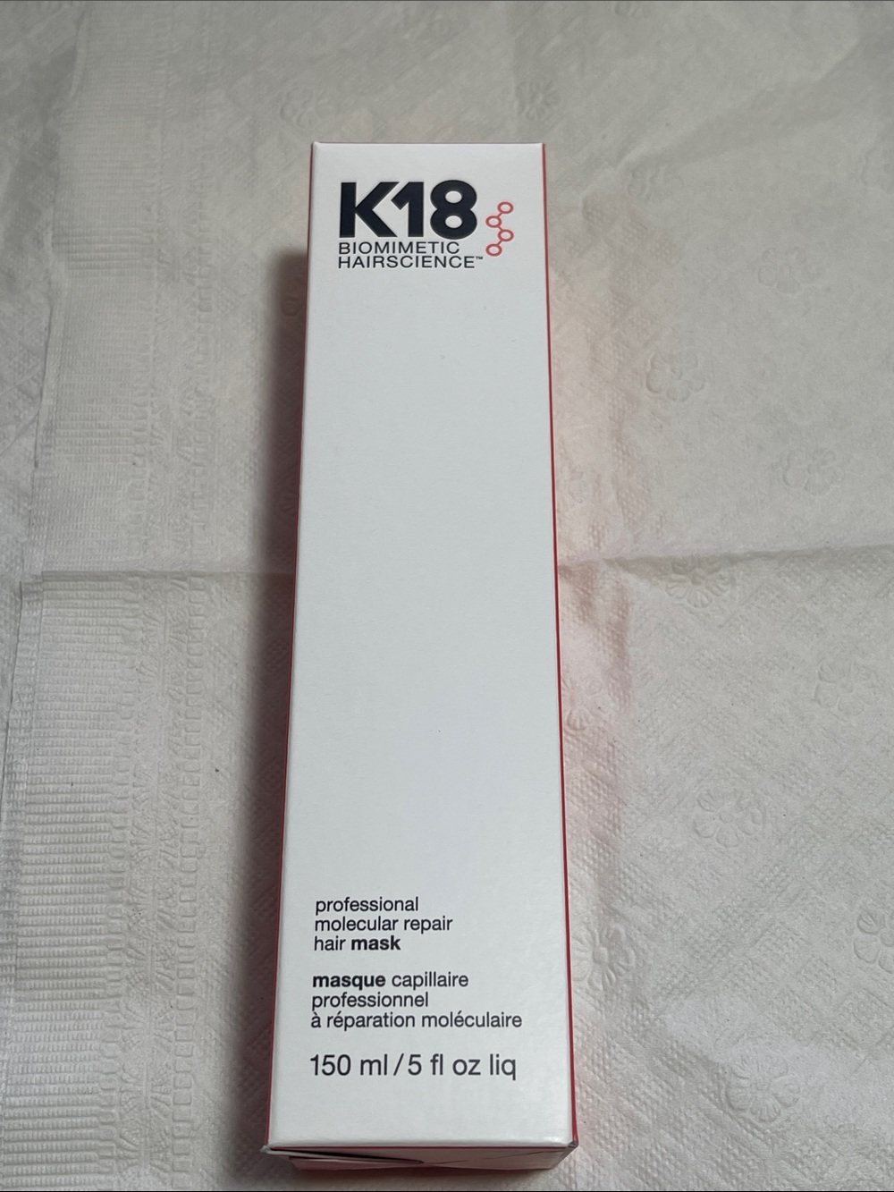 Professional Molecular Repair Hair Mask — White